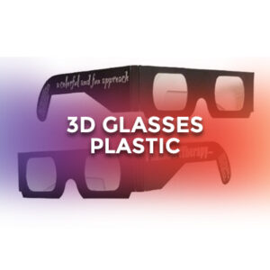 3D Glasses – Plastic