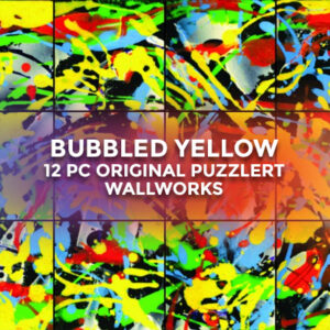 Bubbled Yellow – 12 pc Original PuzzleArt™ WallWorks