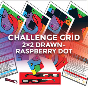 Challenge Grid 2×2 drawn – Raspberry Dot