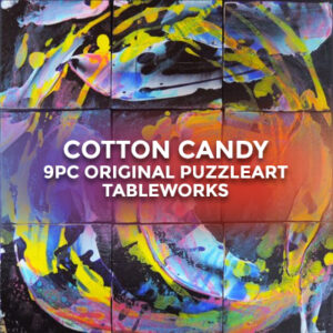 Cotton Candy – 9pc Original PuzzleArt™ TableWorks