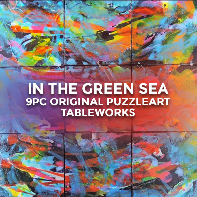 In The Green Sea – 9pc Original PuzzleArt™ TableWorks