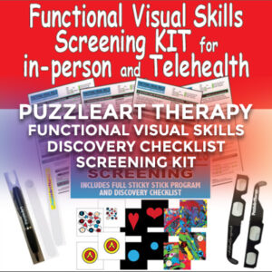 PuzzleArt Therapy™ Functional Visual Skills Discovery Checklist SCREENING KIT