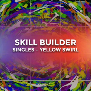 Skill Builder Singles – Yellow Swirl